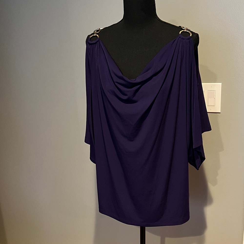 Michael Kors cold shoulder top